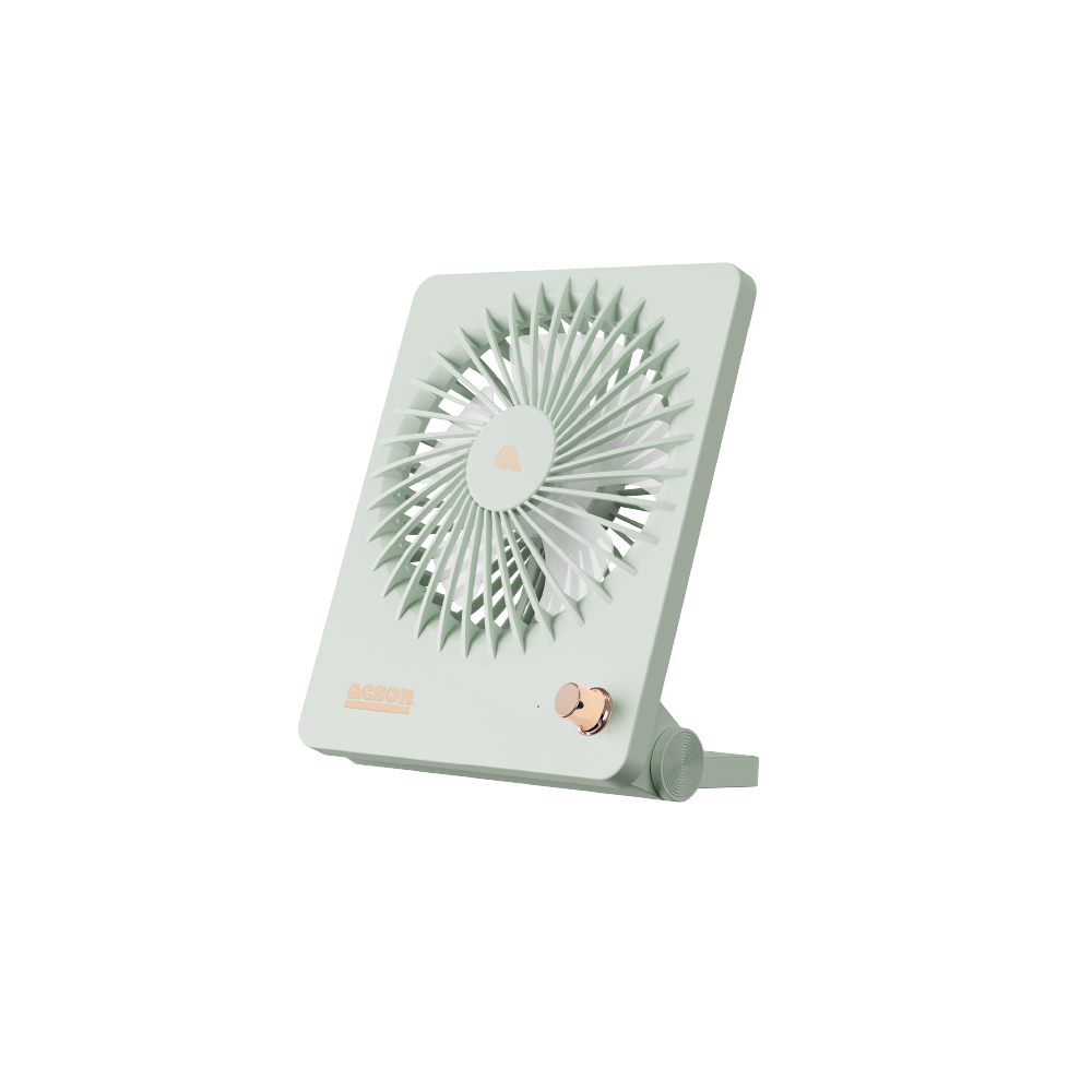 Mini USB Table Fan (Pastel Green)